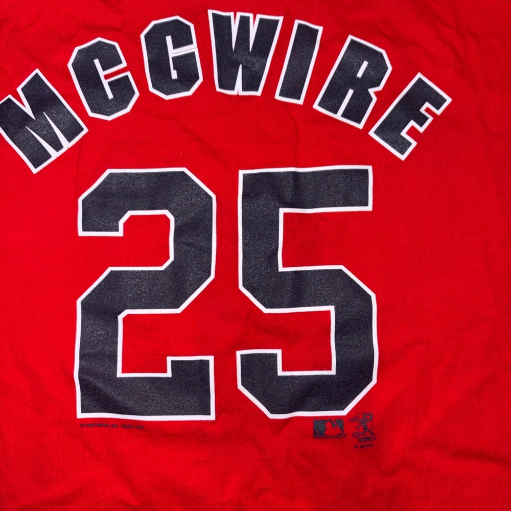 St Louis Cardinals McGwire 25 Graphic Tee
